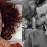 Shows Sigourney Weaver and George Formby side by side